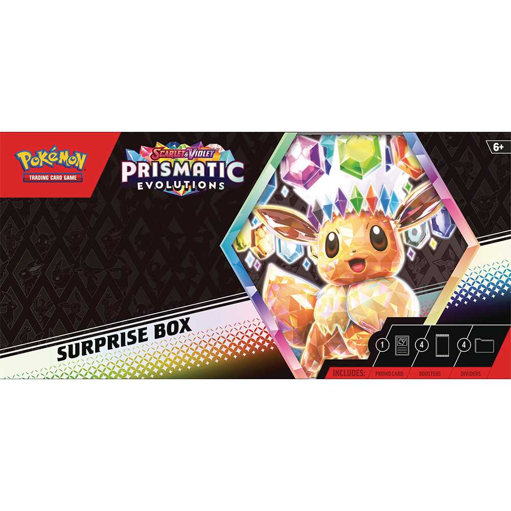 Pokémon TCG: Scarlet & Violet 8.5 – Prismatic Evolutions Surprise Box