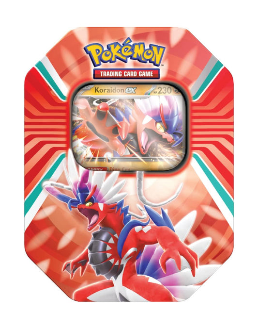 Pokémon TCG: Paldea Legends Tin - Koraidon /Miraidon ex