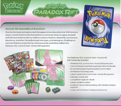 Pokemon TCG: Scarlet & Violet 4 - Paradox Rift - Elite Trainer Box
