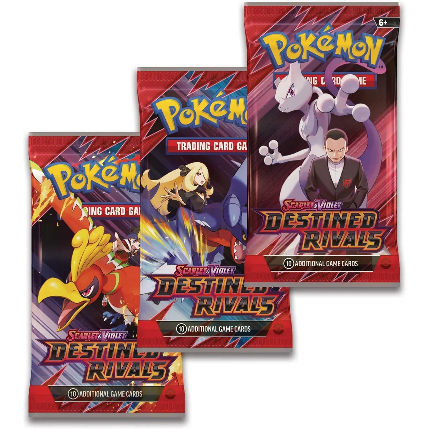 Pokémon TCG: Scarlet & Violet 10 – Destined Rivals 3-Pack  Blister Pack