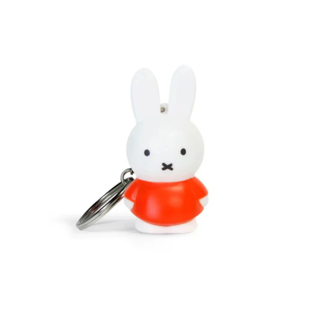 Miffy Classic Keyring – Red – 6cm Kids Character Keychain