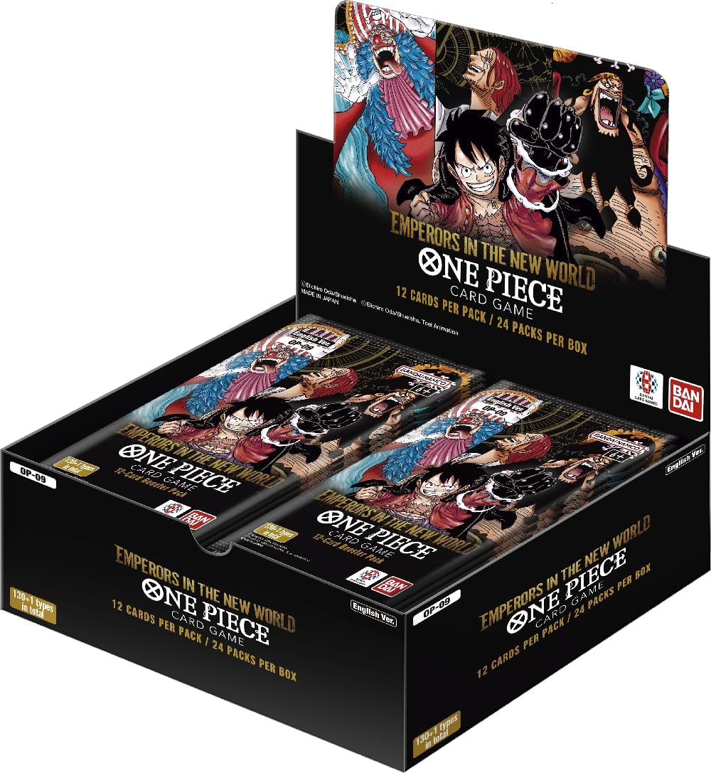 Bandai | One Piece Card Game – OP09: Emperors In The New World Booster Box