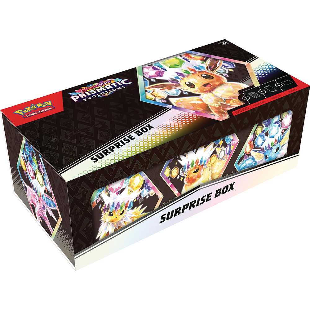 Pokémon TCG: Scarlet & Violet 8.5 – Prismatic Evolutions Surprise Box